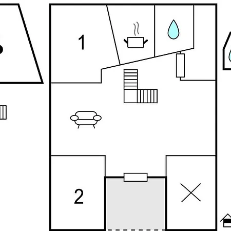2 Bedroom Cozy In アパート オッテルンドルフ